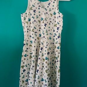 Old navy girls’ white summer dress